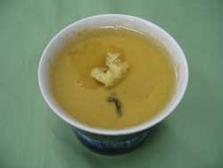 カキの黒酢スープ